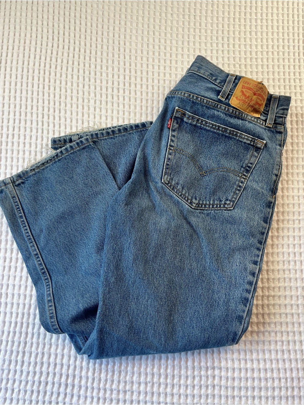 Levi’s 516 Relaxed Fit Jeans Men’s 38x30 Light Wash Straight Leg